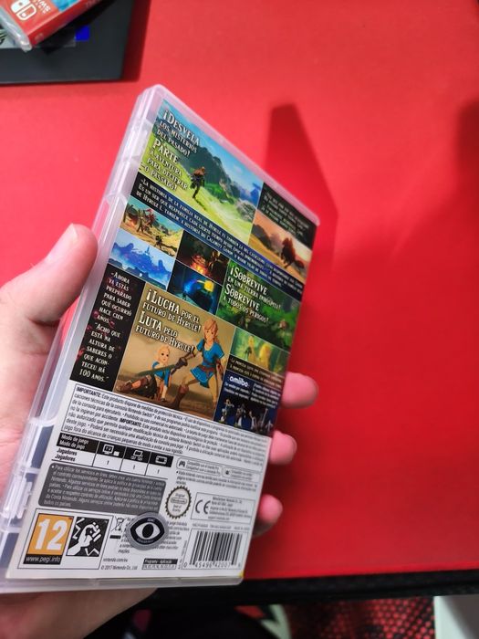 Jogo Nintendo Switch Zelda Breath Of The Wild - Como novo