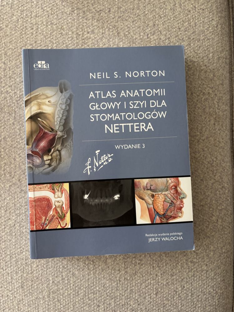 Atlas anatomii głowy i szyi Netter