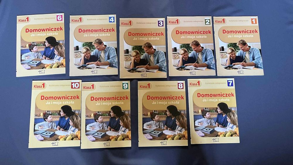Zestaw książek "Ja i moja szkoła" oraz "Domowniczek" klasa 1