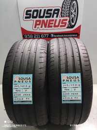 2 pneus semi novos 245-45r18 goodyear - oferta dos portes