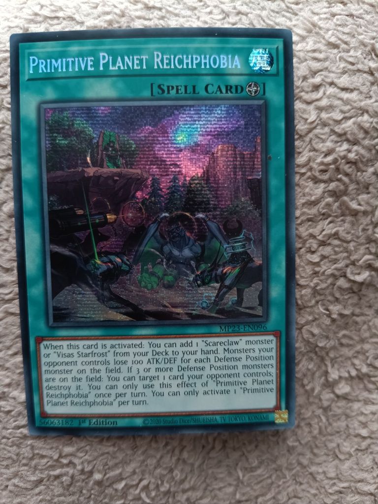 Yu-Gi-Oh! TCG: Primitive Planet Reichphobia (MP23)