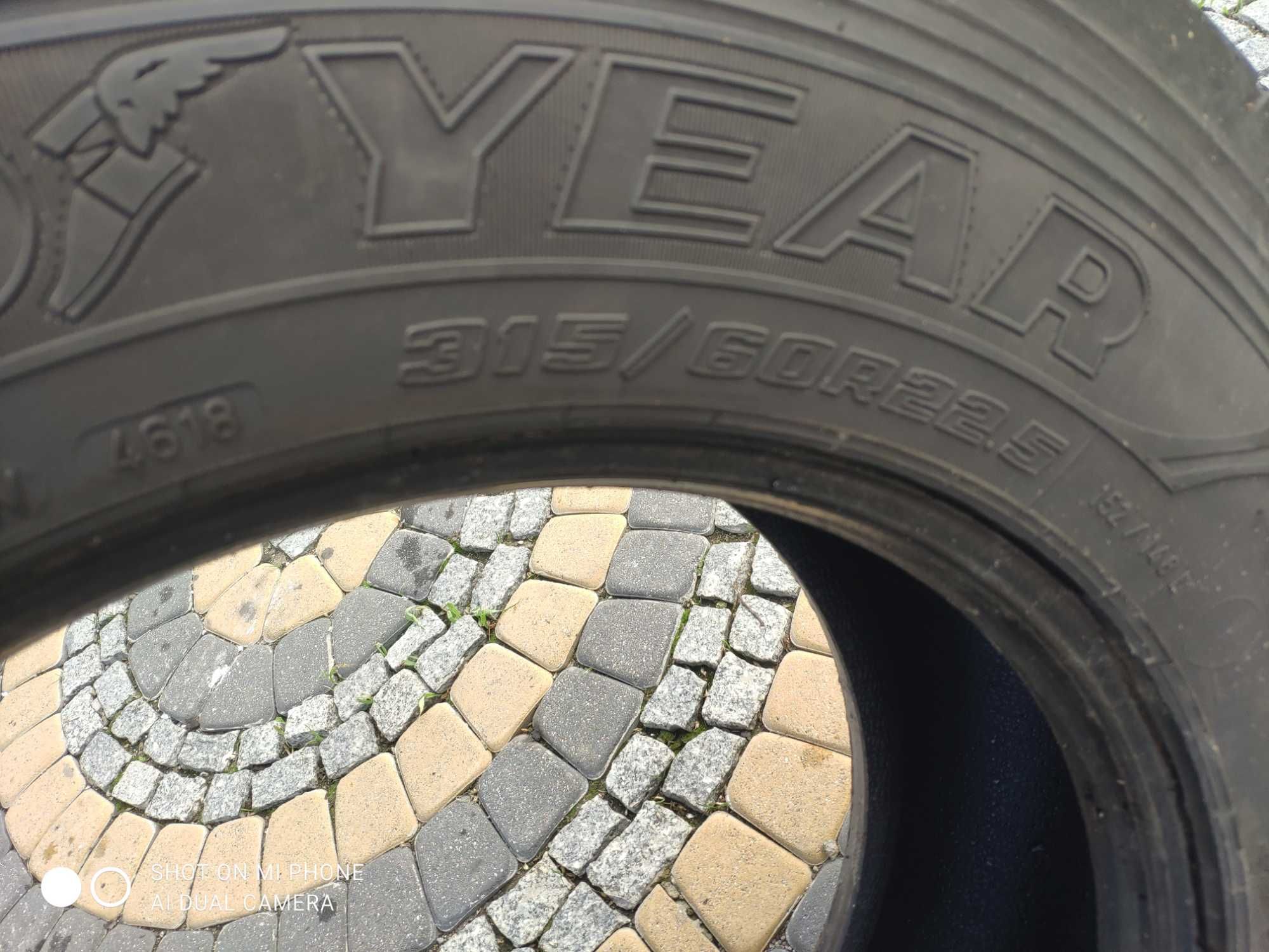 Opona Opony 315/60R22,5 " GOODYEAR KMAX D napędowa 1szt na napęd