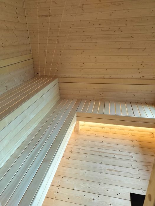 Sauna Optimal Max 32 m z balią i rekreacją