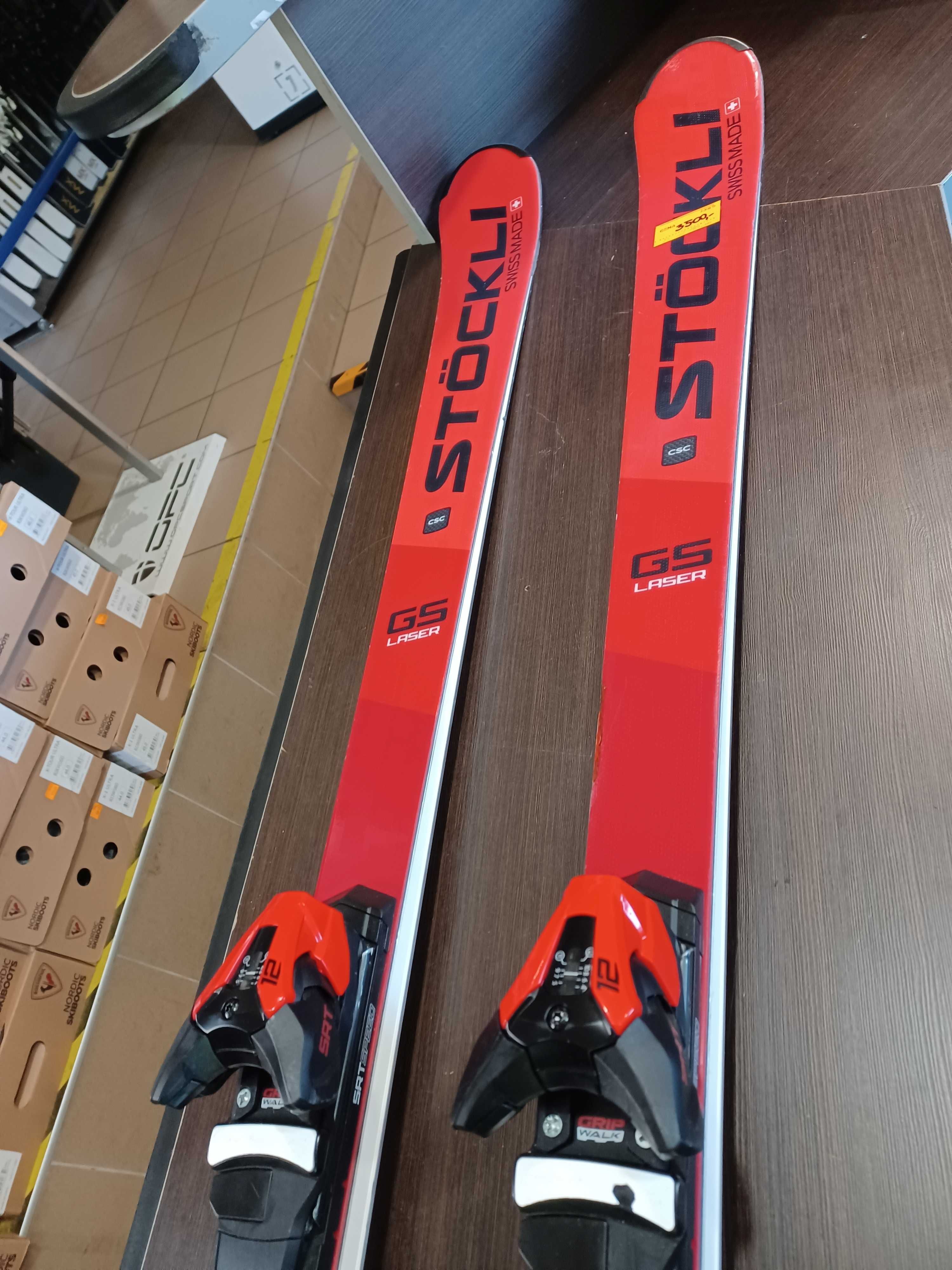 Narty Stockli LASER  WOLRDCUP GS 185cm N-09