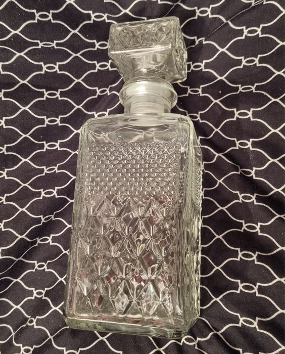 Karafka butelka butla szklana wina nalewki woda