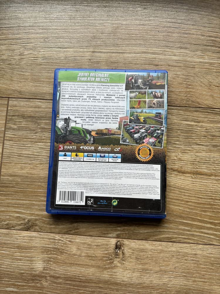 Gra Farming Simulator 17 PL Playstation 4 Ps4 Fat Slim Pro Ps5