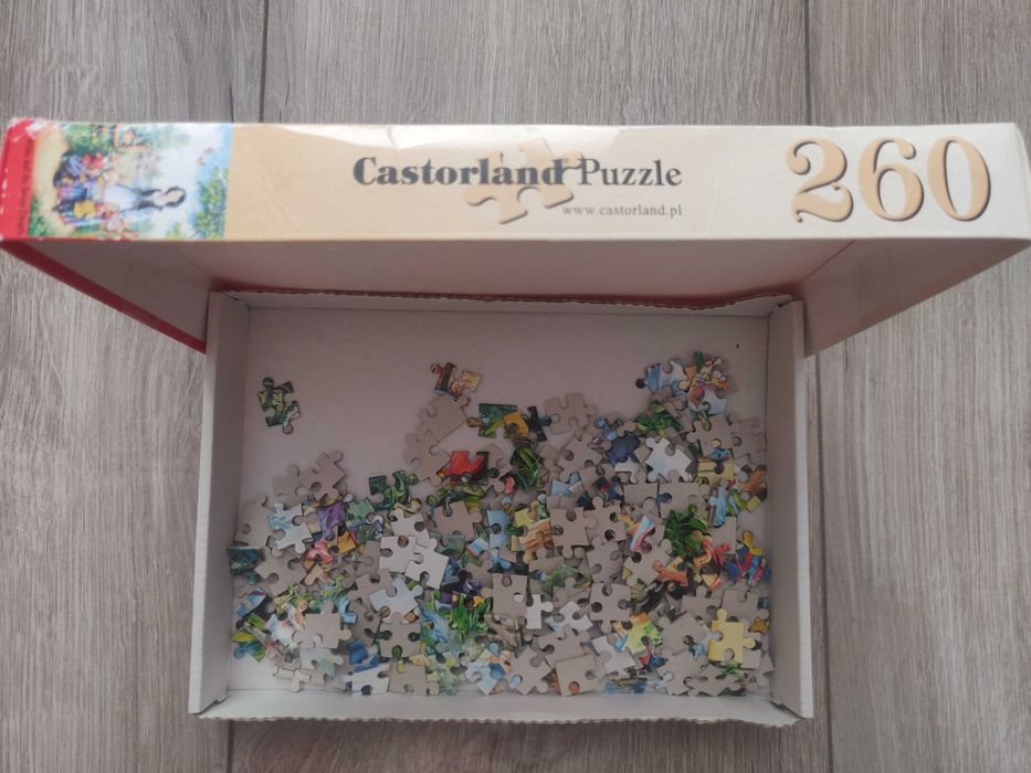 Сastorland  puzzle  Белоснежка и 7 гномов. 26579 260 эл. 32х23 см.