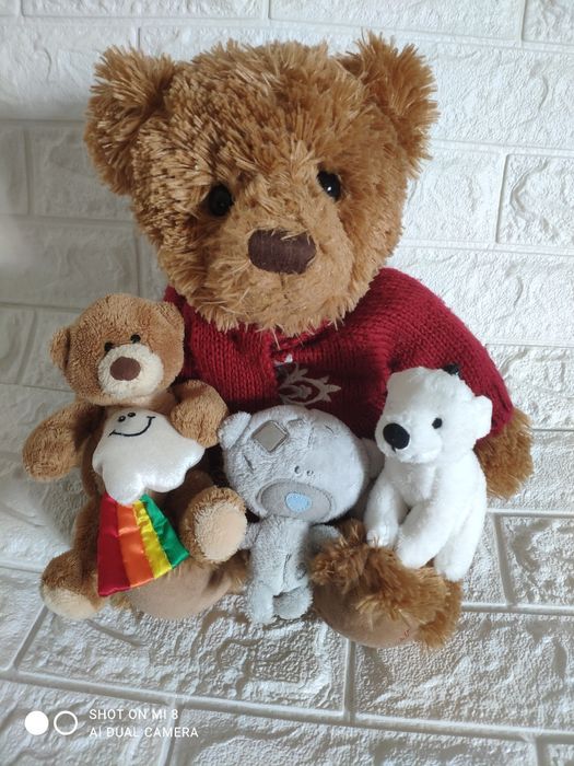 Тедді teddy bear набір іграшок ведмедик вінтаж колекційний