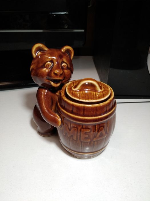 Статуэтки керамические Мишка и Баран