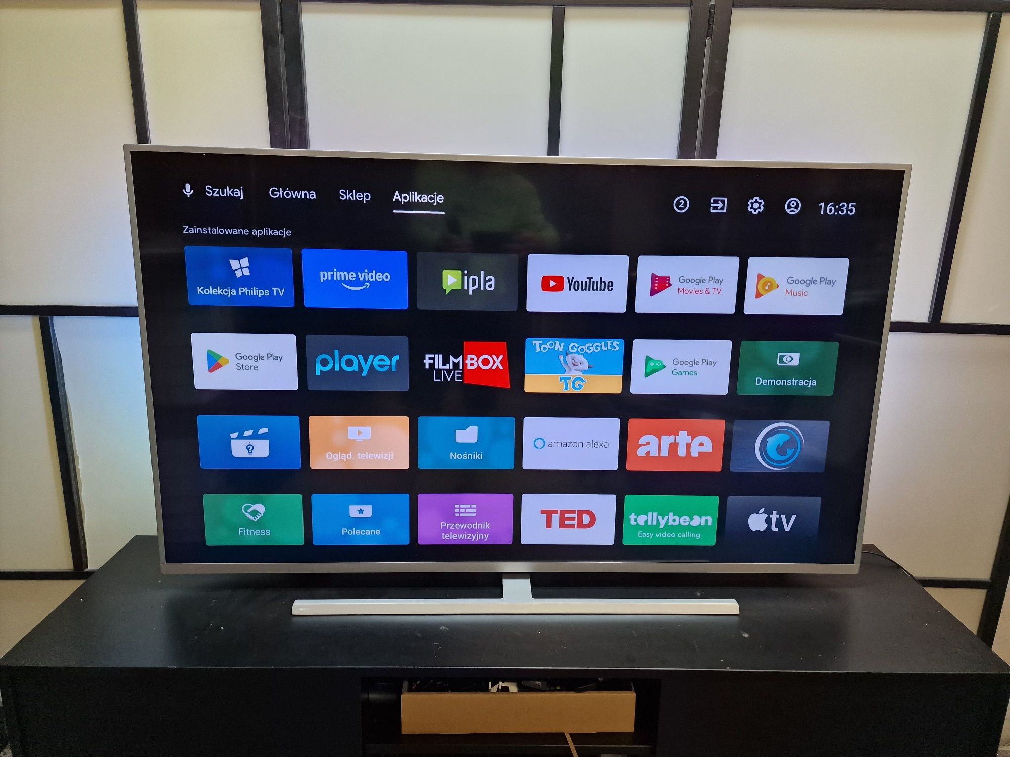 Philips 55cali 4K UHD Android Ambilight DVB-T2 SMART telewizor