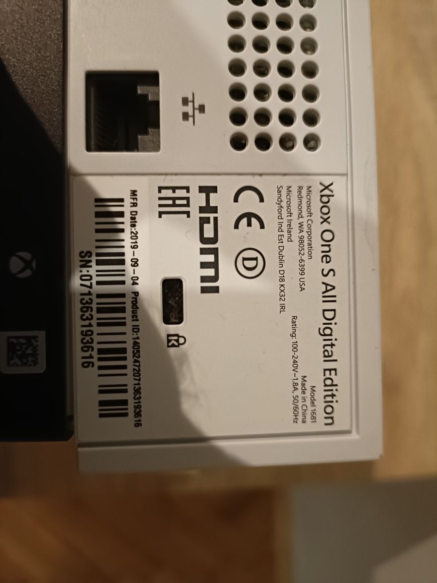 Xbox One S All Digital 1 TB