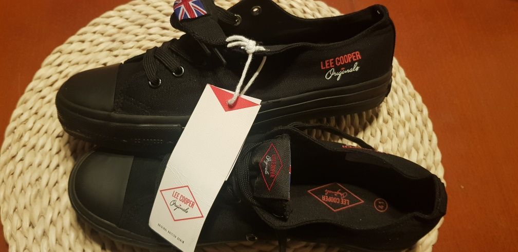 Lee cooper trampki 41 nowe metki czarne wiosna damskie męskie