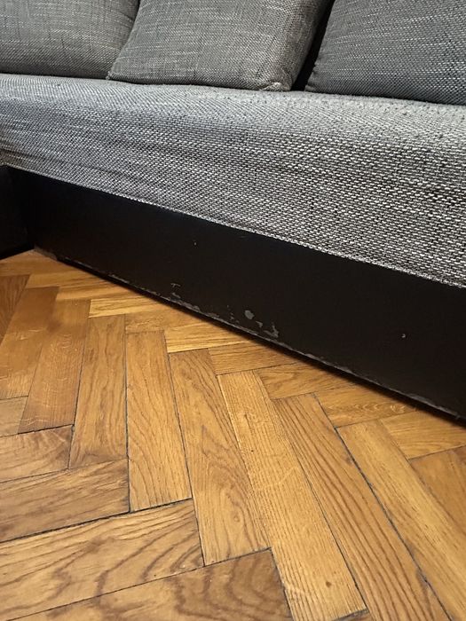 Duży narożnik sofa z funkcją spania