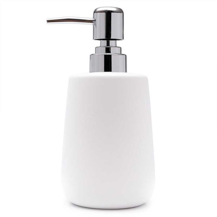 OUTLET Dozownik do mydła klasyczny (biały mat)