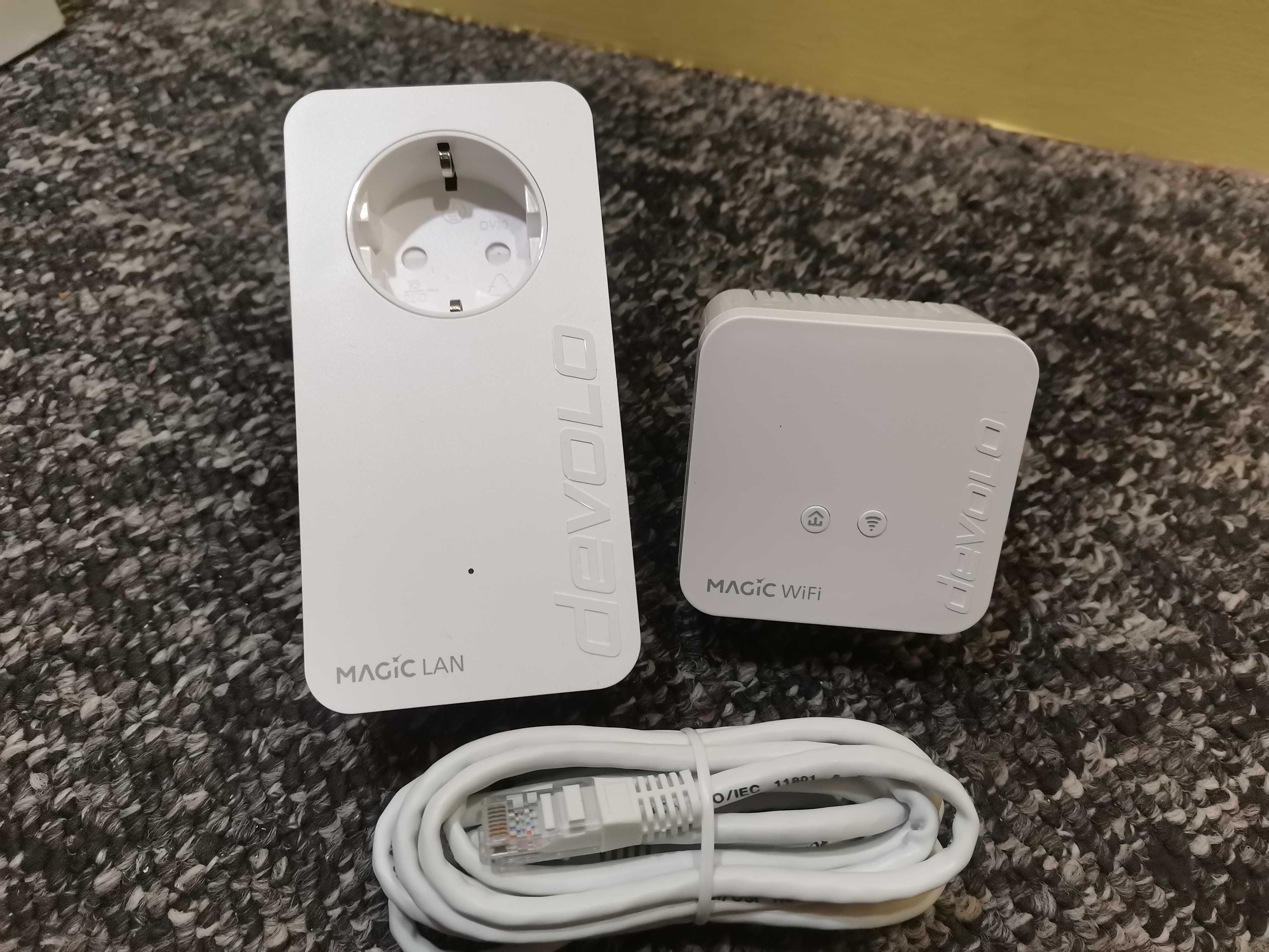 Zestaw kompaktowych adapterów powerline Devolo Magic 1