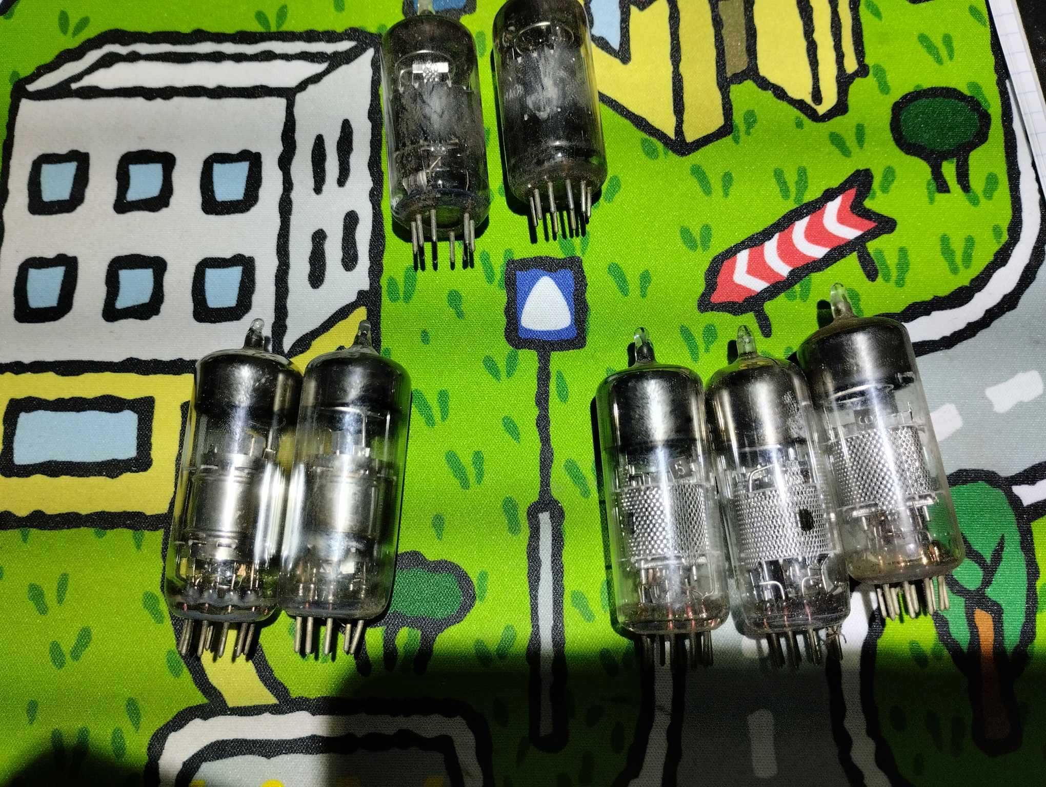 Lampy elektronowe PRL (Można kupywać w parach/pojedynczo)