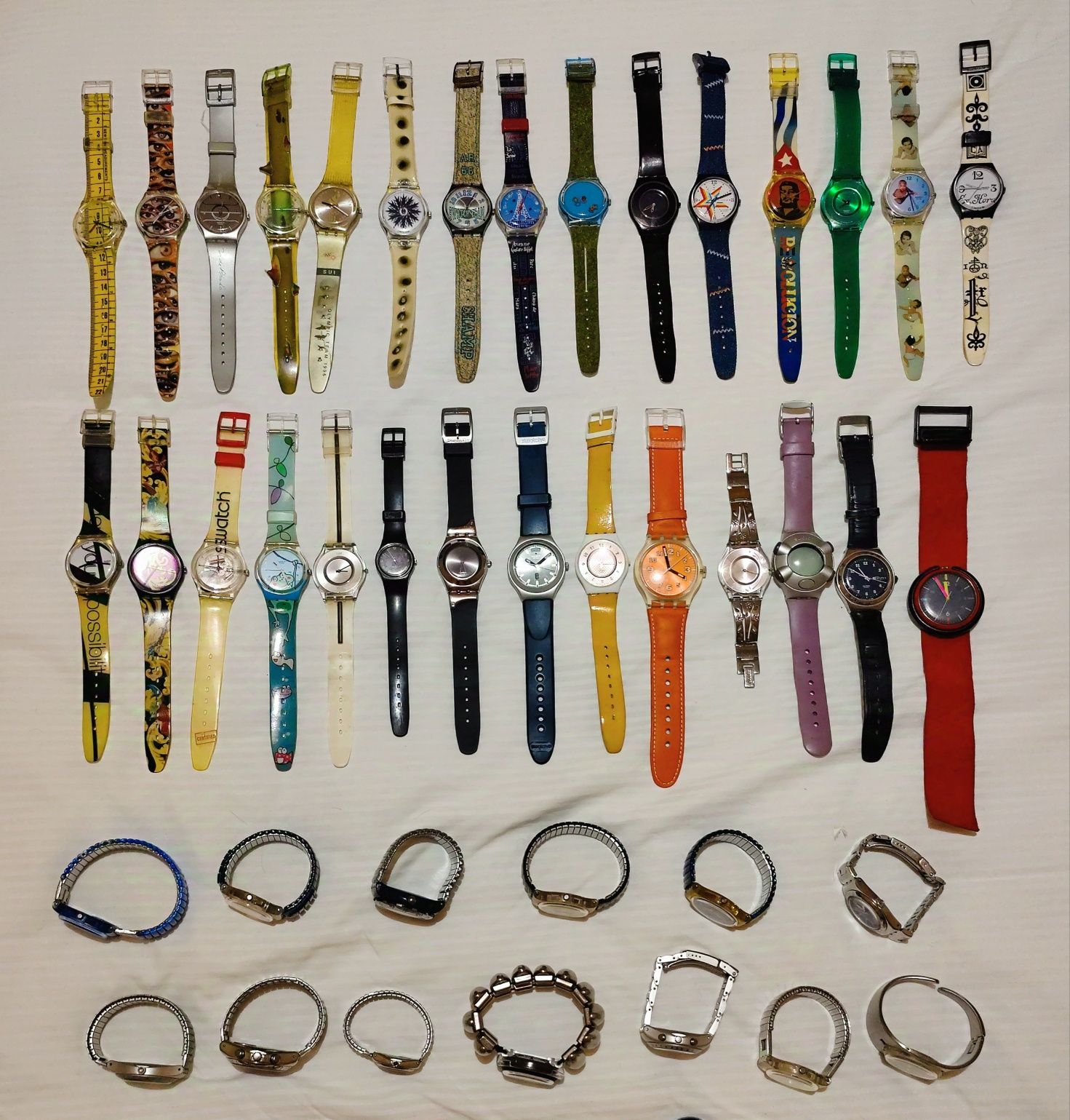 Coleção relógios Swatch