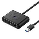 Ugreen rozdzielacz HUB 4x USB 3.2 Gen 1 (kabel 0,5 m) czarny