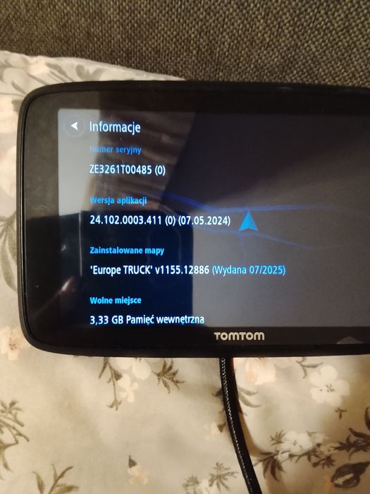 Nawigacja Tomtom go professjonal 620