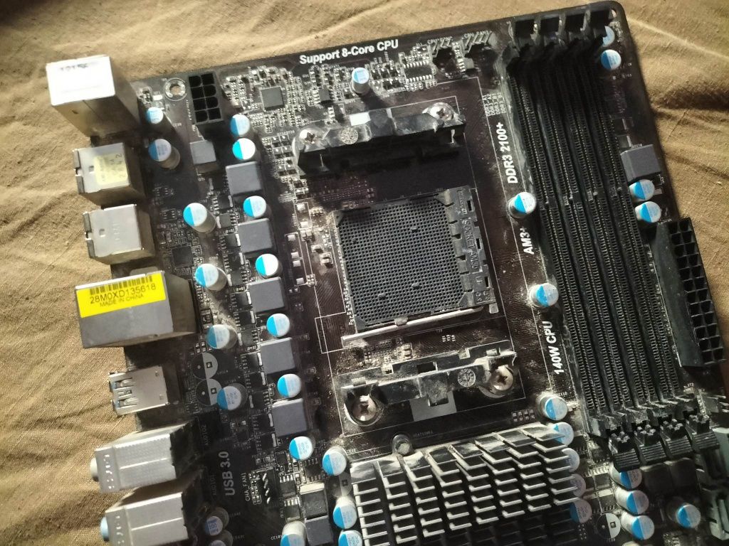 Płyta główna asrock 970+8gb ramu