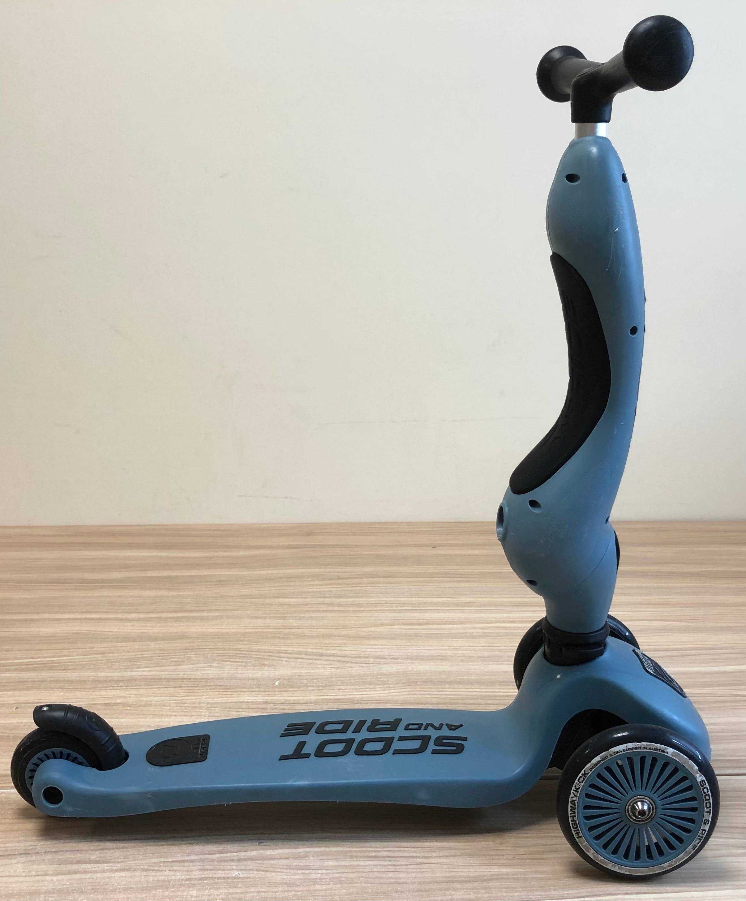 Hulajnoga dziecięca z siedziskiem 2w1 Scoot & Ride Highwaykick 1 P
