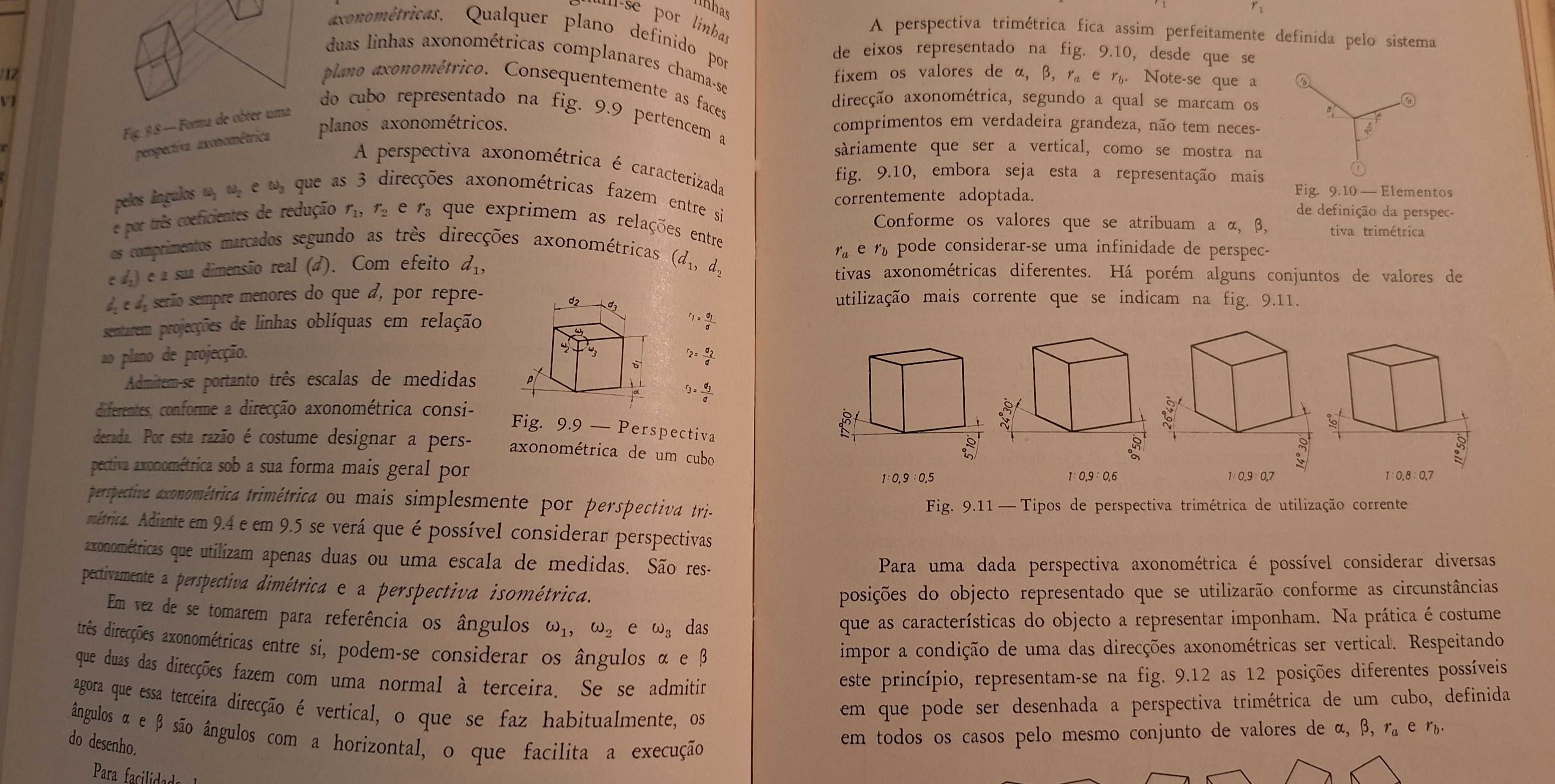 Desenho Técnico Edição da  Calouste Gulbenkian de 1971