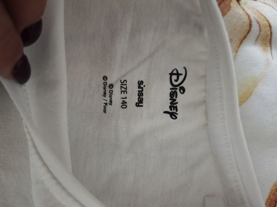 Bluzka koszulka krótki rękaw T-shirt Arielka Sinsay