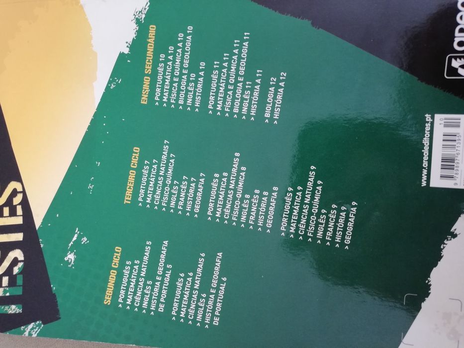 Preparar os testes Física e Química A 11 ano