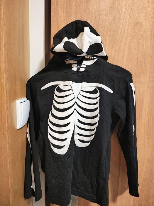 Halloween 110/116 h&m kostium bluza przebranie