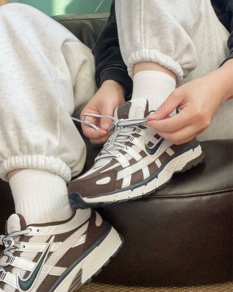 Nike P-6000 Black Brown Sail Оригінал