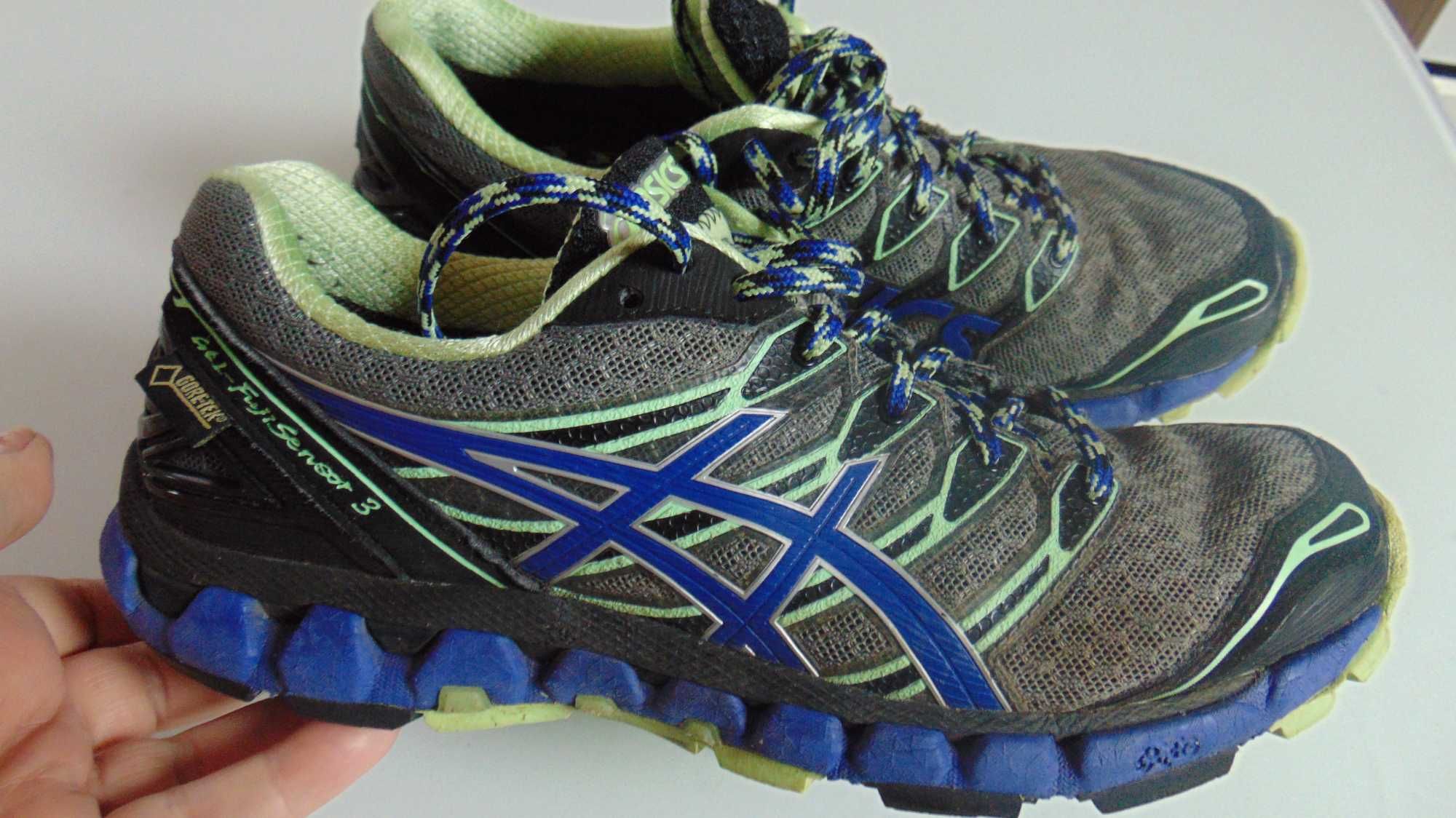 asics gel-fuji sensor 3 gore-tex roz 38 do biegania w terenie