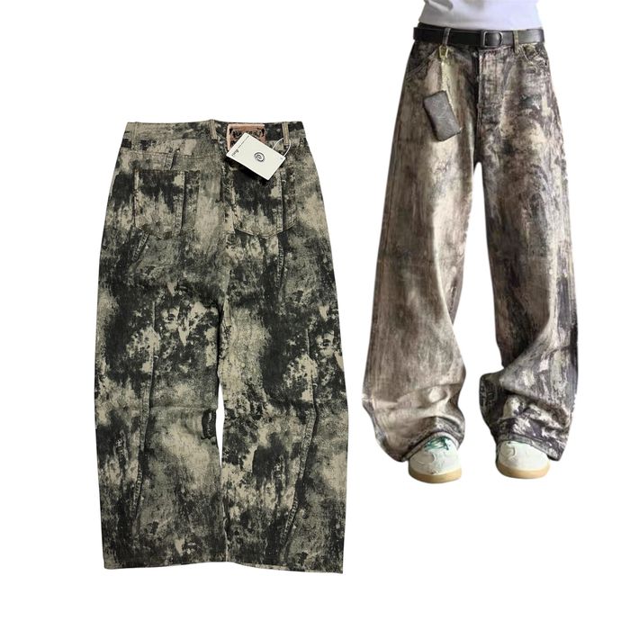 Baggy acne studios opium flared jeans skater sk8 washed широкі джинси
