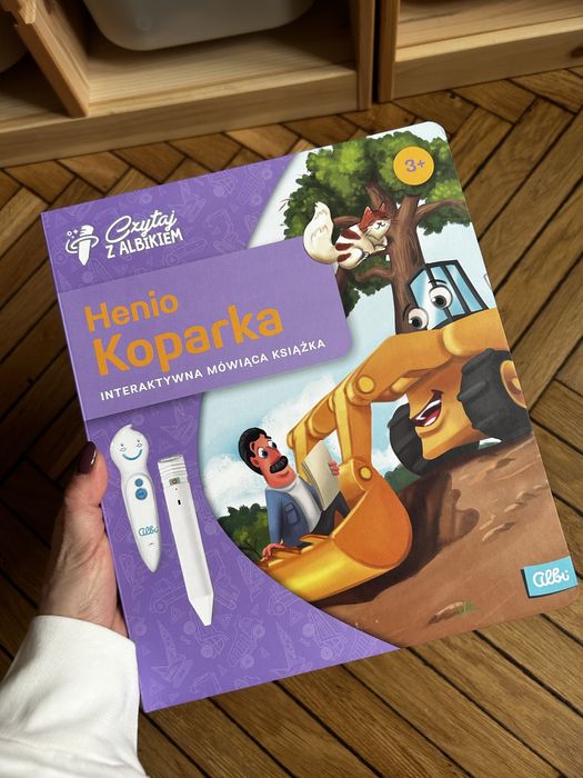Książka albik Henio Koparka