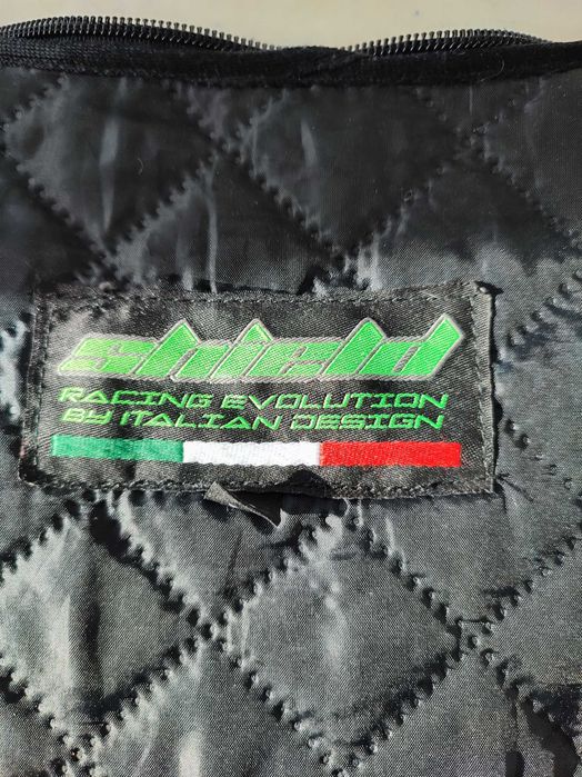 Kurtka skórzana motocyklowa męska rozmiar M/L