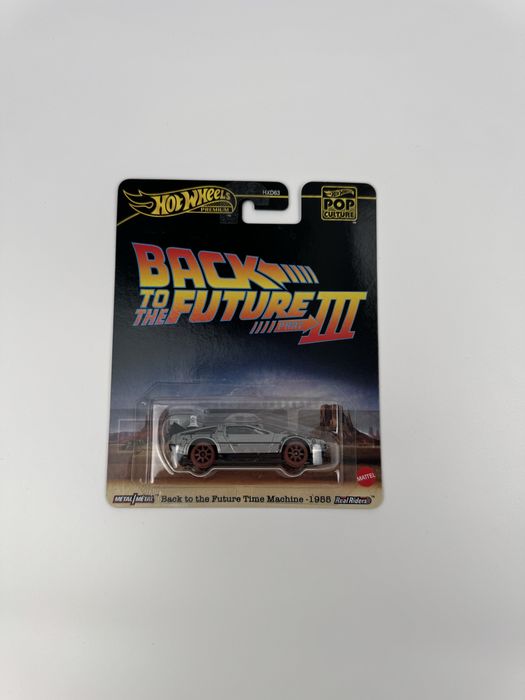 Hot Wheels Premium Back to the Future Time Machines Pop Culture