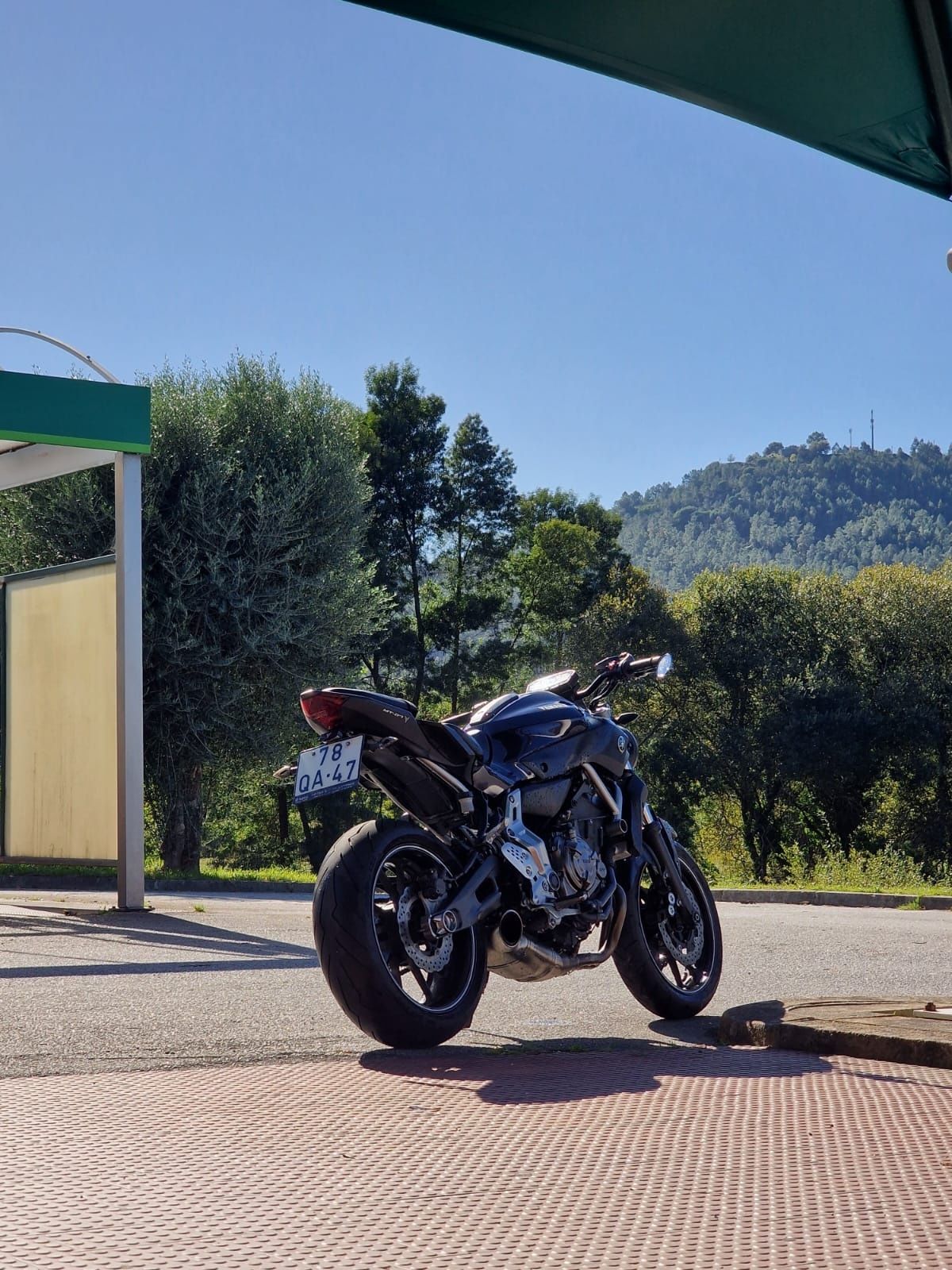 Yamaha MT07 55kw