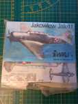 Zestaw trzech modeli -Jak 11  1/72 +Renault R5 1/43,+Mi4 1/100 DDR.