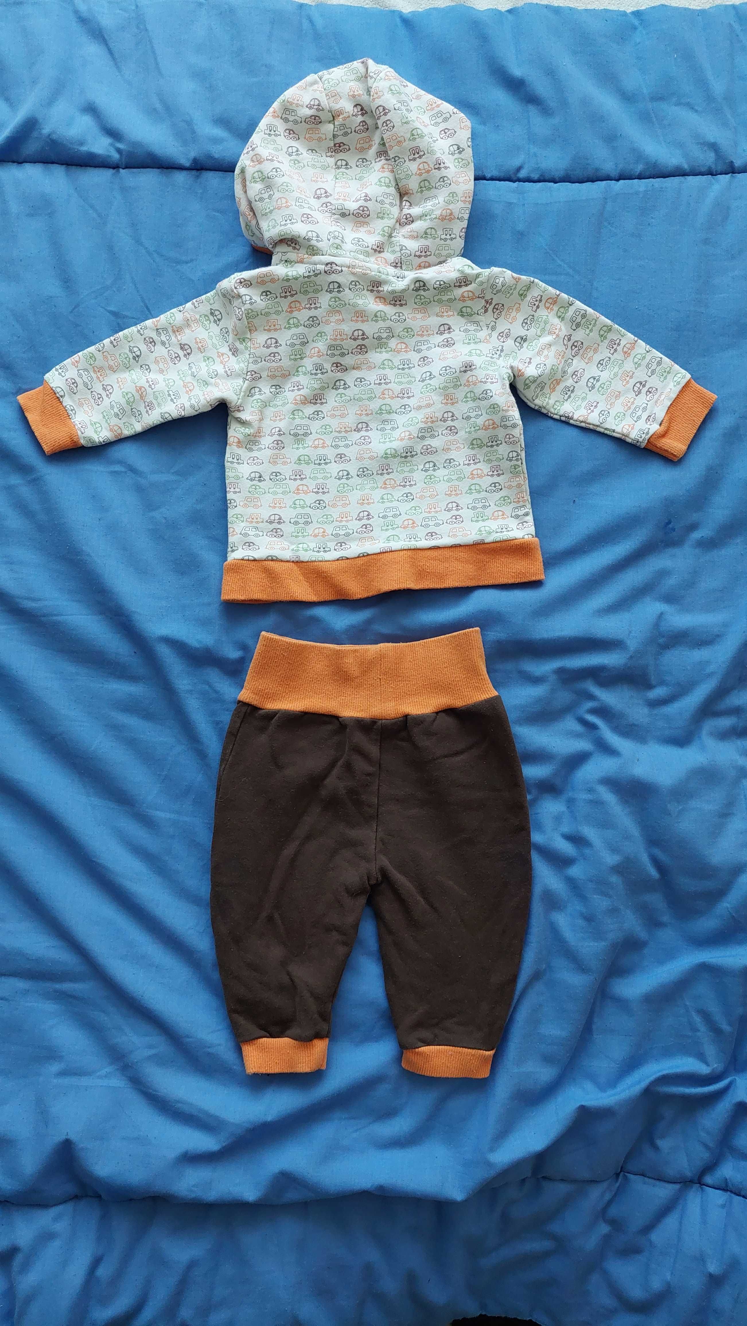 Dres niemowlęcy, komplet, zestaw r. 68, C&A