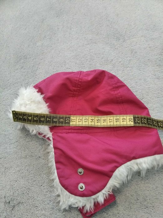 Czapka zimowa uszanka, uszatka H&M roz 86 na 12 - 18 mies.