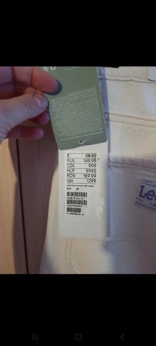 Spodnie dzinsowe LEE H&M