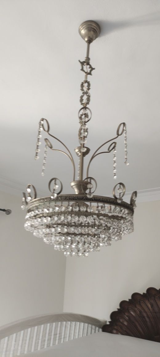 Conjunto de iluminação de quarto (teto e mesa)