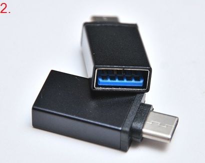 1шт и 2шт/набор OTG USB to Micro, Type-C переходники для флешки