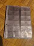 Karty Optima M24 strony na monety 34 mm firmy LEUCHTTURM - 15 sztuk