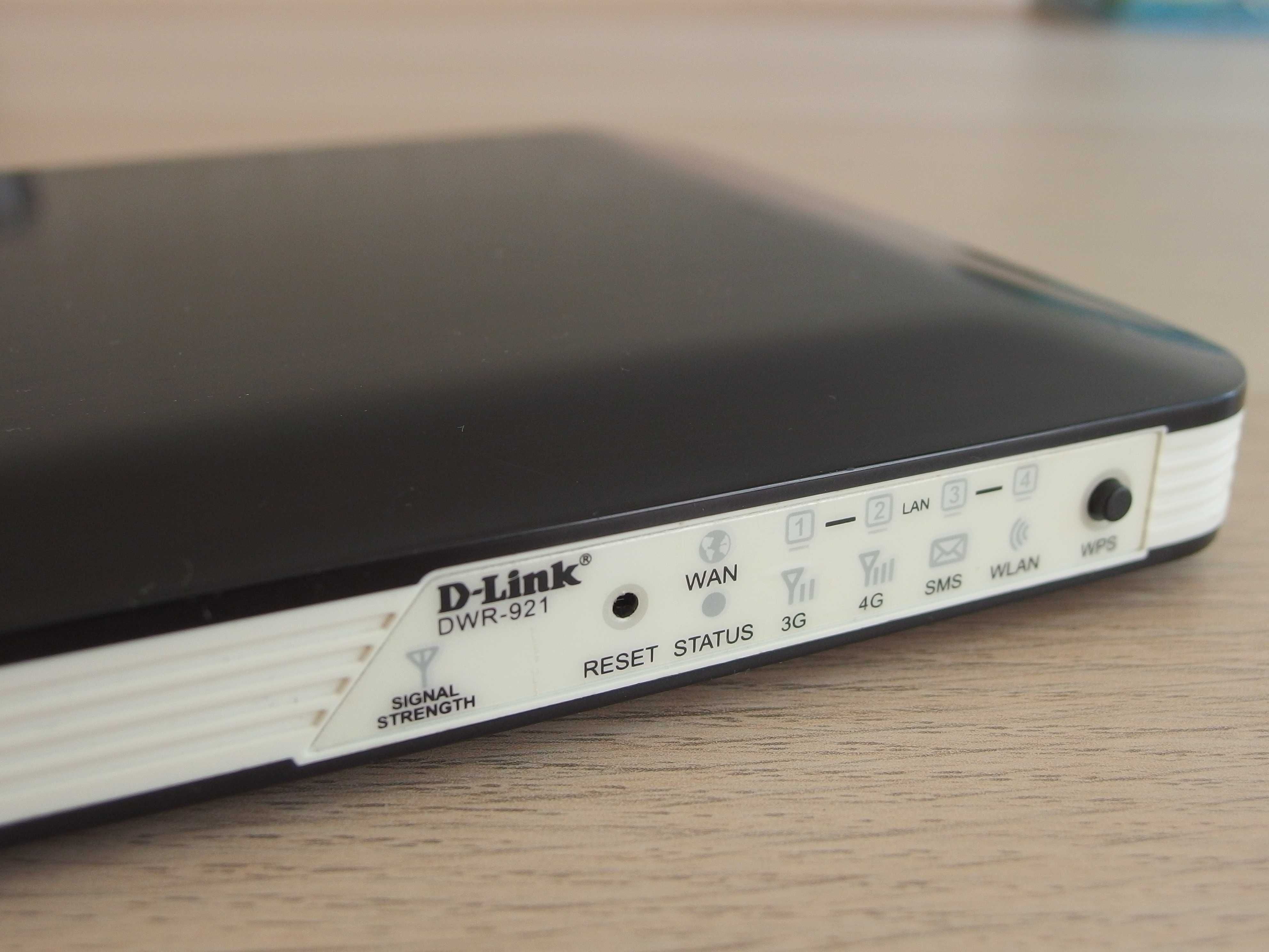 Modem SIM D-Link DWR-921 300Mbps b/g/n 3G 4G (LTE) 150Mbps 4xLAN