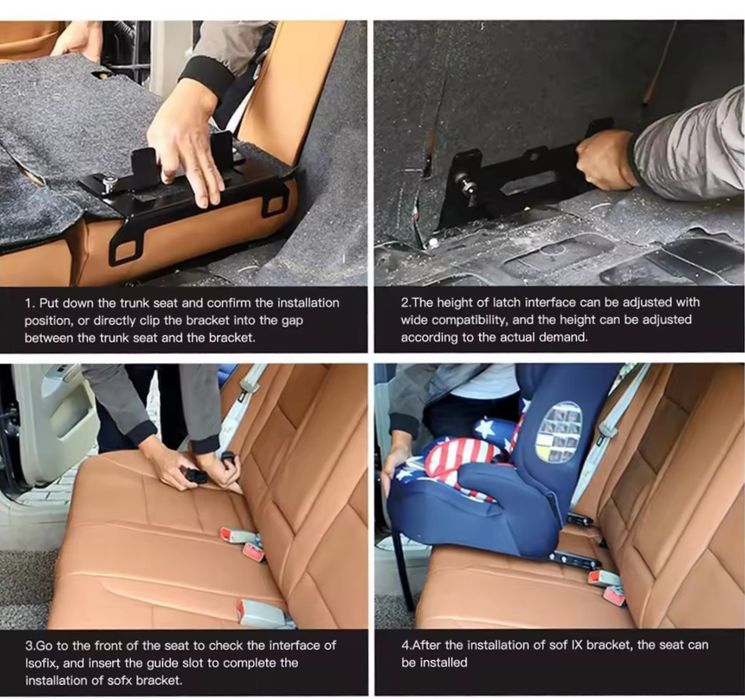 ISOFIX Adaptador Cadeira