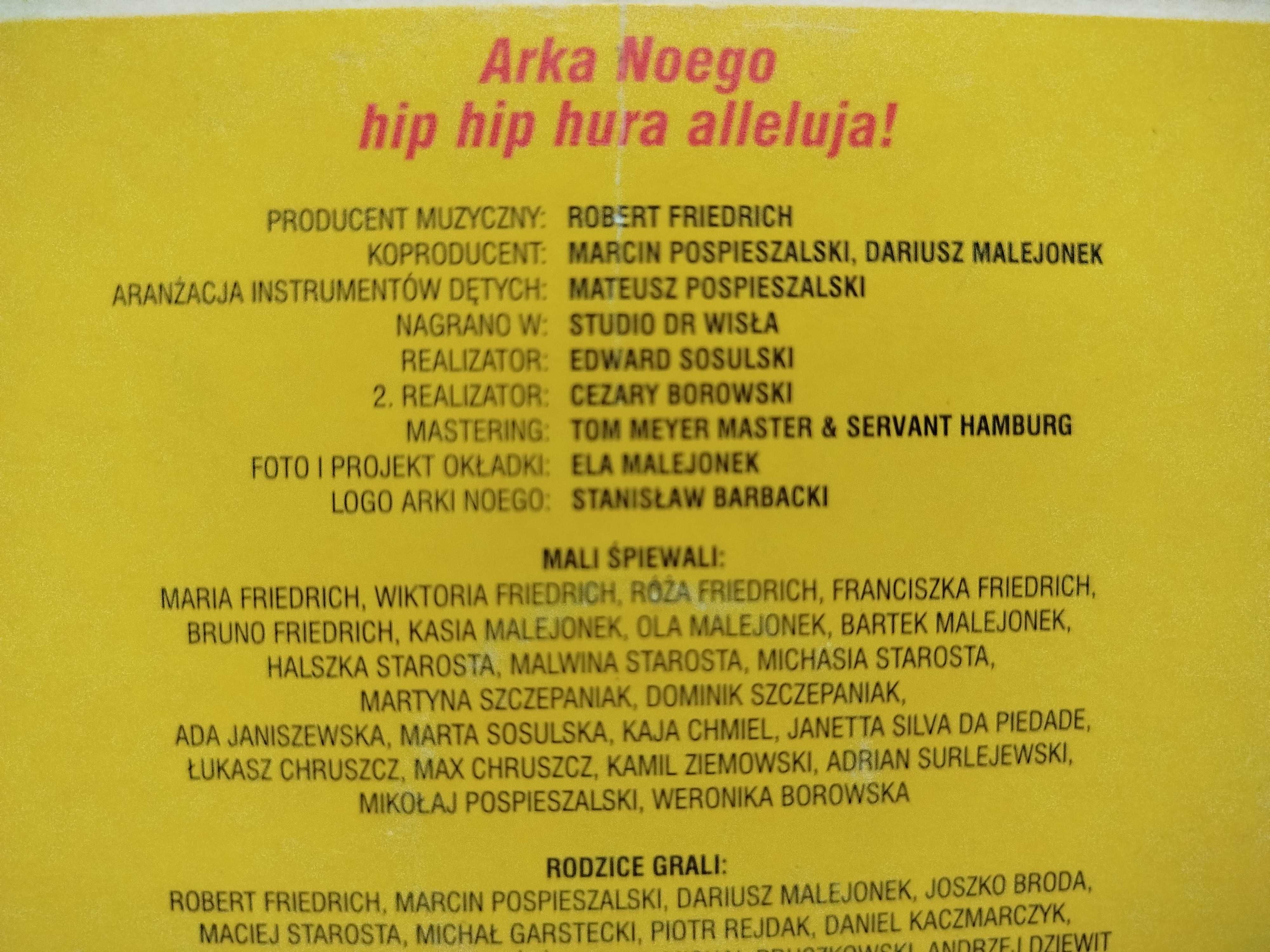 Arka Noego Hip Hip Hura Alleluja ! Stary Abraham Niezwykłanoc CD
