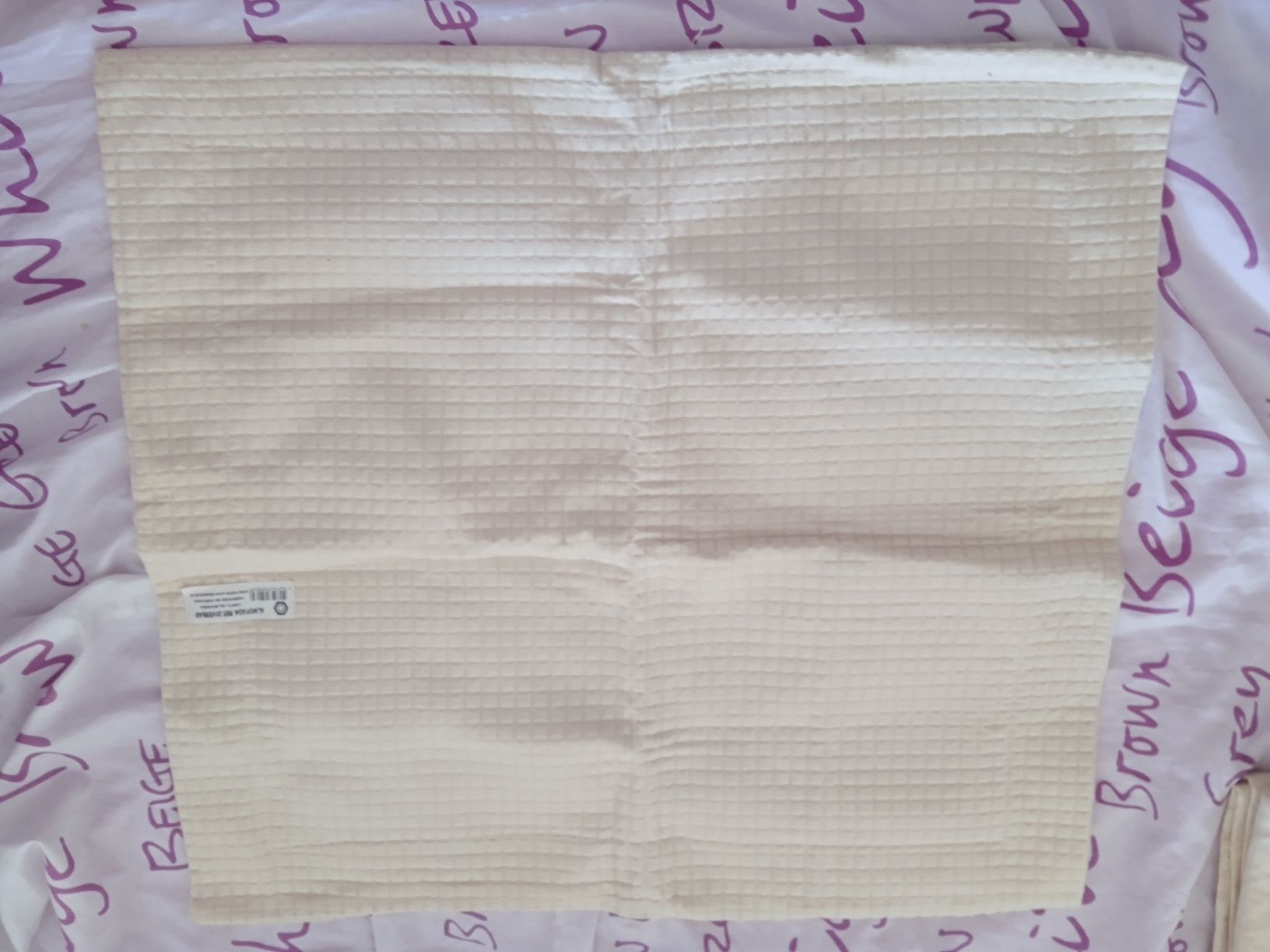 Capas para almofada, bege vários tamanhos, 2€