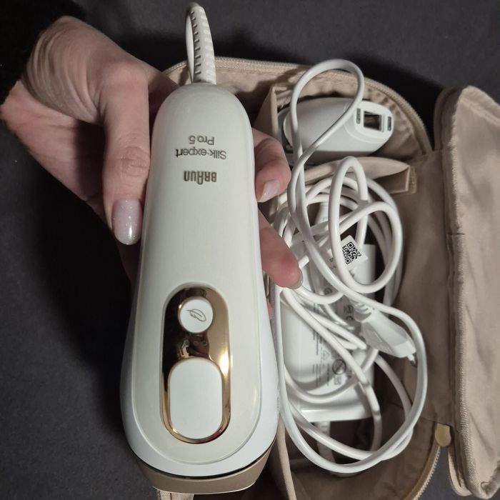 Depilator IPL Braun Silk Expert Pro 5 + dwie dodatkowe końcówki