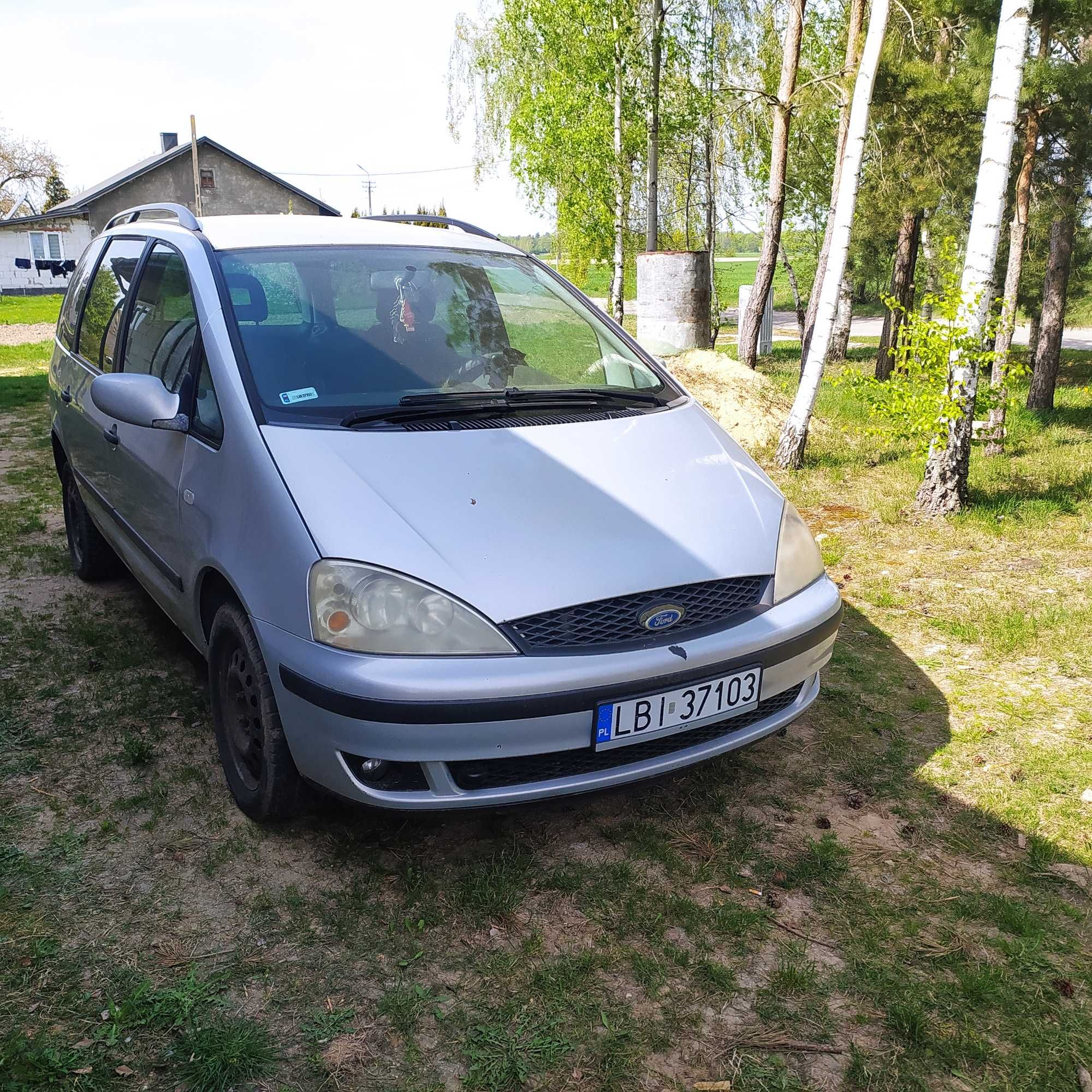 Ford Galaxy 1.9 TDI 2001r. Uszkodzony.