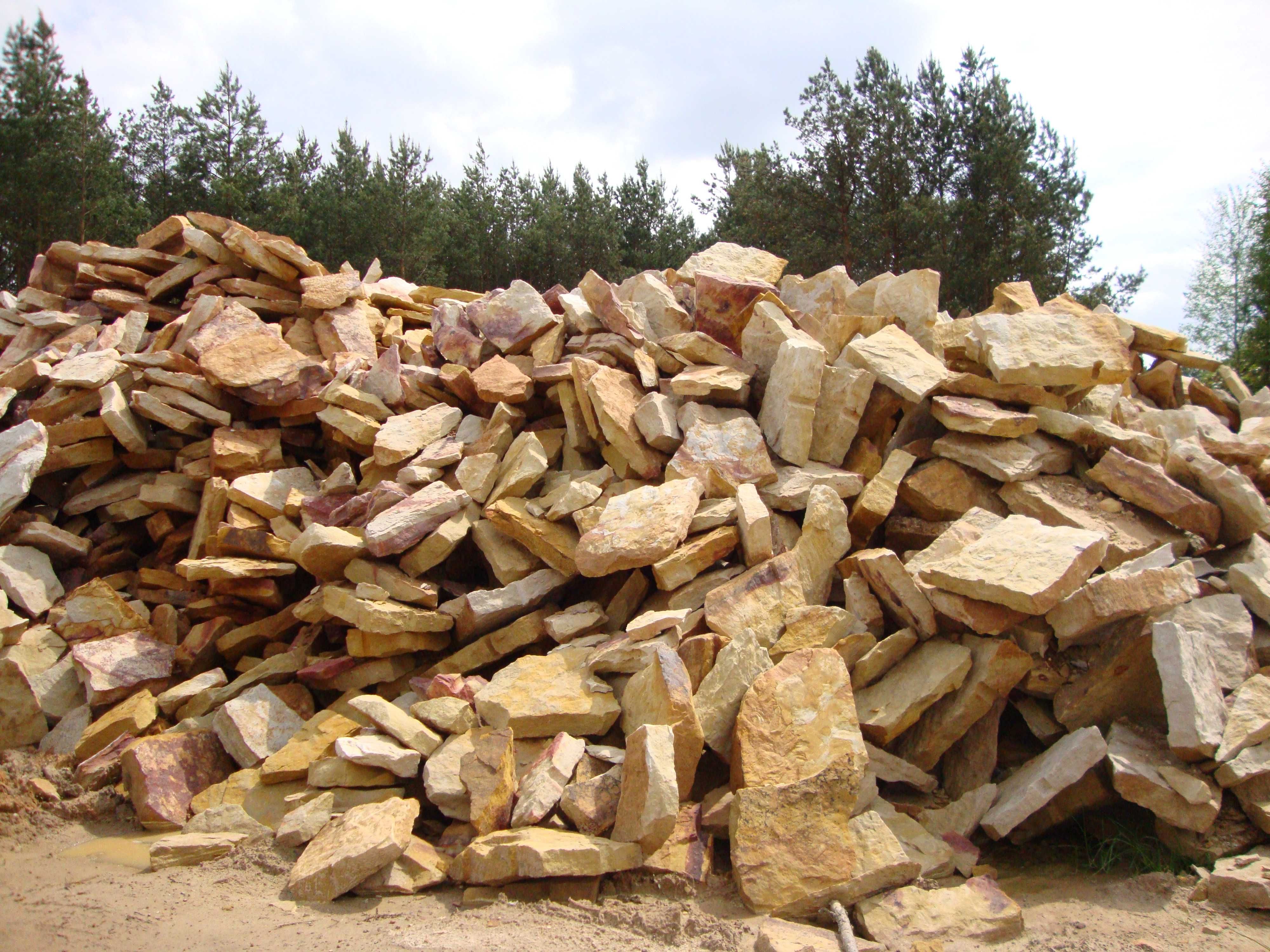 kamień naturalny na murki, ogrodzenia kamienne, elewacje z kamienia